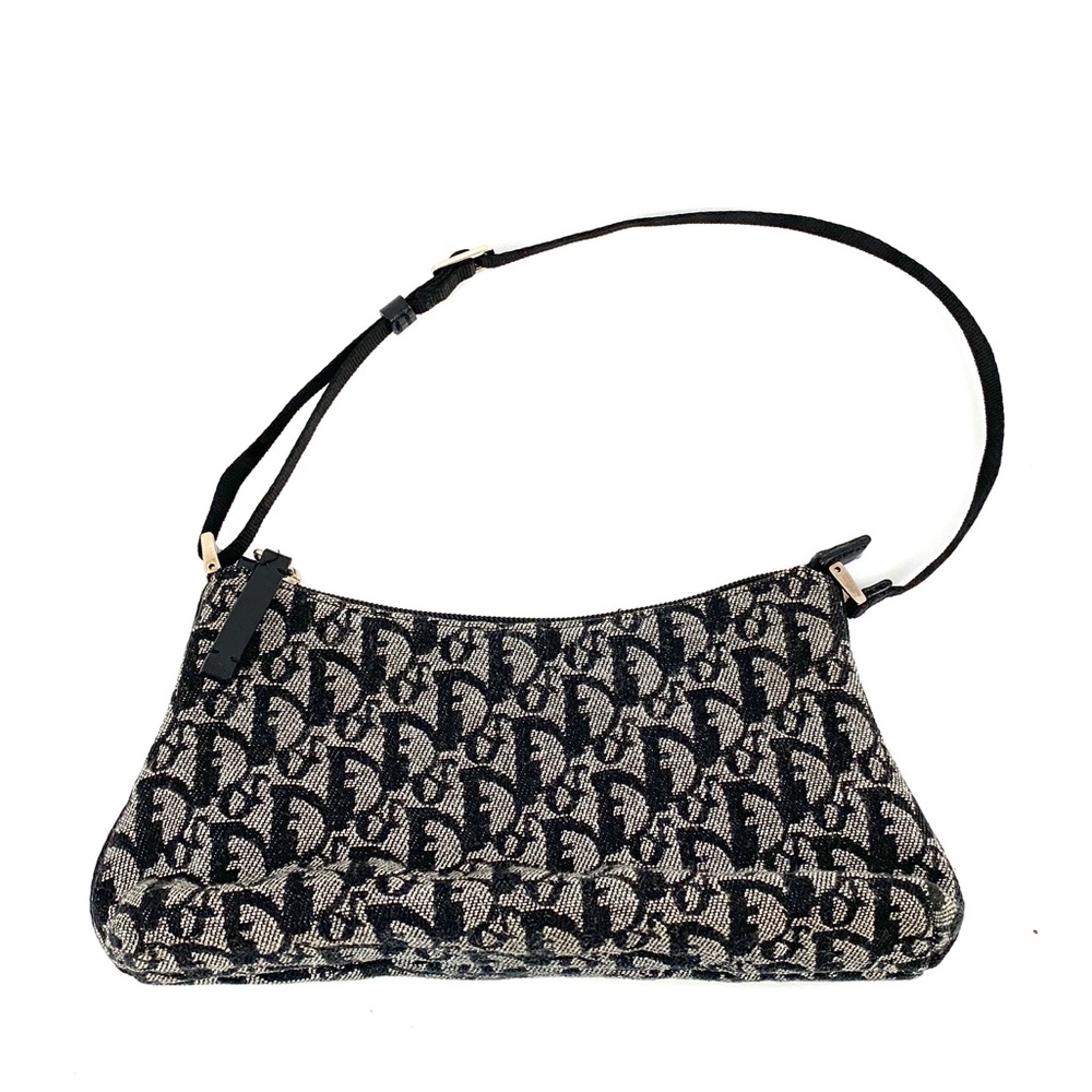 Christian Dior VTG monogram trotter shoulder bag